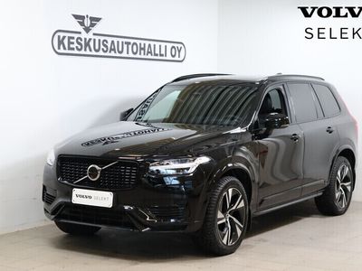 käytetty Volvo XC90 T8 AWD Long Range High Performance Ultimate Dark aut - Tehdastakuu+ selek takuu 36kk / ilmajouset / Koukku / panorama / 360 / Polestar teholastu / Hud / Harman kardon / Lisälämmitin / on ca