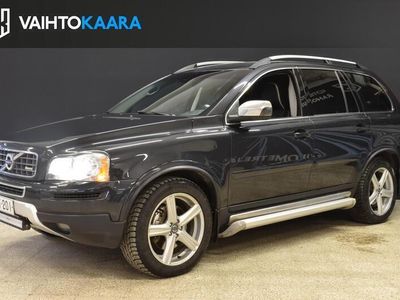 käytetty Volvo XC90 D5 AWD R-Design aut # Webasto, Nahat, Koukku, TV, Xenon, 7paik, Vakkari #