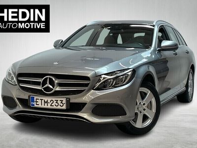 käytetty Mercedes C350e T A Premium Business // Burmester / Nahkaverhoilu / Peruutuskamera / Sähkötoiminen takaluukku!