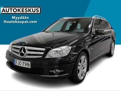 Musta Käytetty 2009 Mercedes C200 Business Farmari | 4 900 € (Supertarjous)