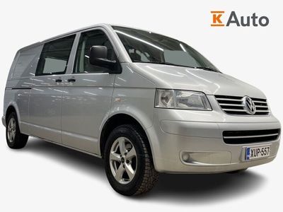 käytetty VW Transporter umpipakettiauto pitkä 25 TDI 96 kW ** Vanerointi Vetokoukku**