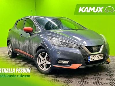 Käytetty Nissan Micra N-Connecta 90 HP (66 kW) 2017 Hopea / harmaa Viistoperä