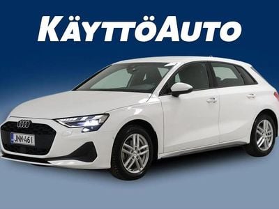 Valkoinen Käytetty 2024 Audi A3 Sportback e-tron Design Viistoperä | 31 800 € (Hieman kallis)