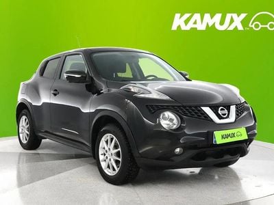 Käytetty Nissan Juke Acenta 116 HP (85 kW) 2016 Musta Katumaasturi