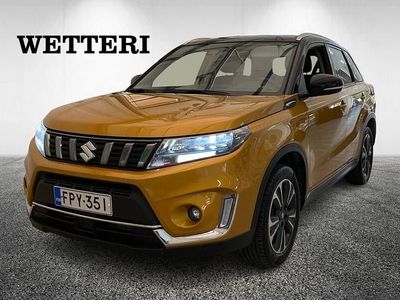 Keltainen Käytetty 2022 Suzuki Vitara GLX Katumaasturi | 23 700 € (Hieman kallis)