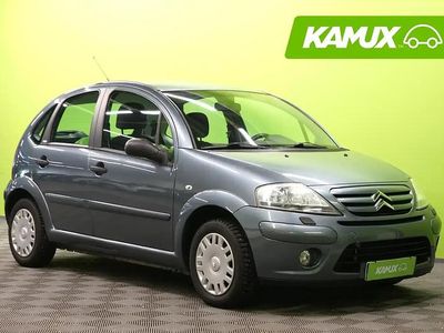 Käytetty Citroën C3 73 HP (53 kW) 2006 Hopea / harmaa Sedan