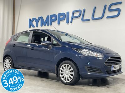 käytetty Ford Fiesta 1,0 80hv Start/Stop Trend M5 5-ovinen - RAHOITUSKORKO 2,95% - Suomi-auto / Ilmastointi / Taloudellinen / 2x Renkaat