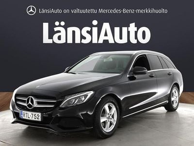 Käytetty Mercedes C180 Business 116 HP (85 kW) 2018 Musta Farmari