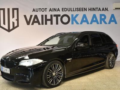 käytetty BMW 535 D xDrive Farmari # M-Sport, Pro Navi, Bluetooth, Cruise, P-Tutkat, Rattivaihteet #