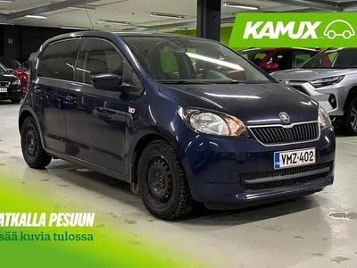 Käytetty Skoda Citigo Ambition 75 HP (55 kW) 2013 Sininen Viistoperä
