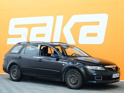 käytetty Mazda 6 Sport Wagon 2,0 Limited 6MT 5ov ** MYYDÄÄN HUUTOKAUPAT.COM / Suomi-auto / Koukku / Vakkari / Autm.Ilmastointi / 2x Renkaat **