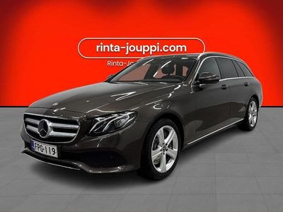 Ruskea Käytetty 2017 Mercedes E350 Business Farmari | 30 490 € (Hieman kallis)