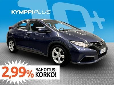 Käytetty Honda Civic Comfort 99 HP (72 kW) 2014 Sininen Viistoperä