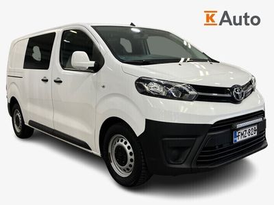 käytetty Toyota Proace L2 2,0 D 120 - Webasto kauko-ohjaimella, vetokoukku, lisävaloramppi, karjapuskuri