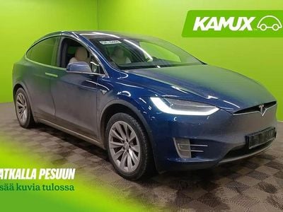 Käytetty Tesla Model X Long Range AWD 311 kW (423 HP) 2020 Sininen Katumaasturi