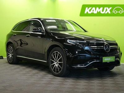 Musta Käytetty 2021 Mercedes EQC400 AMG line Katumaasturi | 32 690 € (Perustarjous)