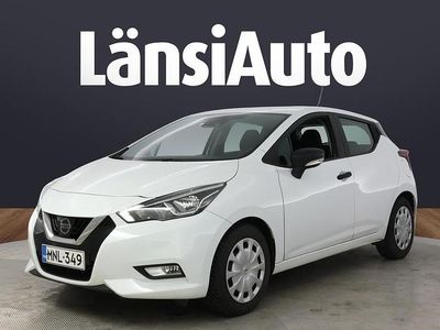 Valkoinen Käytetty 2017 Nissan Micra Visia Viistoperä | 10 780 € (Hieman kallis)