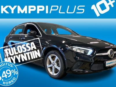 käytetty Mercedes A250 e A Business - RAHOITUSKORKO 3,49% - Distronic / Sähkösäätöiset etuistuimet muistilla / Apple Carplay- Android Auto