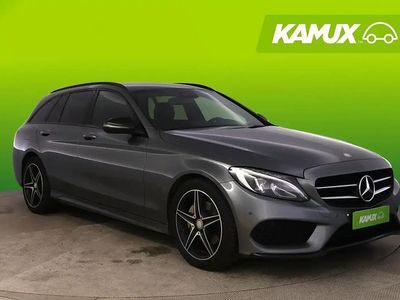 Käytetty Mercedes C220 Business 170 HP (125 kW) 2016 Hopea / harmaa Farmari