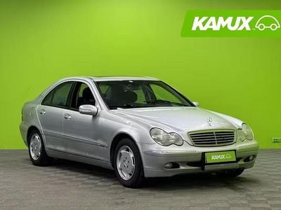 Hopea / harmaa Käytetty 2002 Mercedes C220 Sedan | 2 990 €