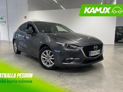 Käytetty Mazda 3 Optimum 120 HP (88 kW) 2018 Hopea / harmaa Sedan