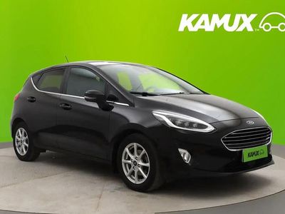 Musta Käytetty 2021 Ford Fiesta Titanium Viistoperä | 13 890 € (Perustarjous)