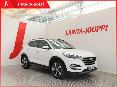 käytetty Hyundai Tucson 4WD 1,6 T-GDI 7DCT-aut. Premium *KOUKKU*NELIVETO*HUIPPUVARUSTEET* *** J. autoturva saatavilla, Kotii