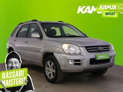 Käytetty Kia Sportage LX 141 HP (103 kW) 2006 Hopea / harmaa Katumaasturi