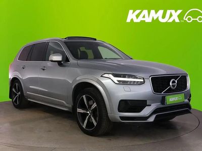 Käytetty Volvo XC90 R-Design 334 HP (245 kW) 2015 Hopea / harmaa Katumaasturi