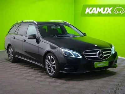 Musta Käytetty 2015 Mercedes E220 Business Farmari | 14 770 € (Perustarjous)