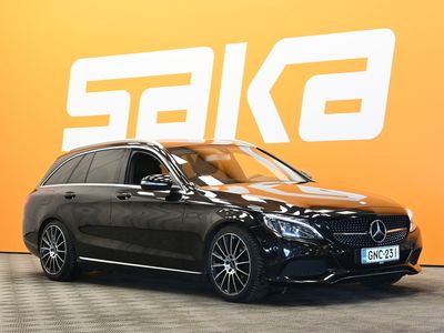 käytetty Mercedes C220 BlueTec T A Premium Business ** Webasto / Led High Performance / Puolinahat / Sporttipenkit / Näyttävä **