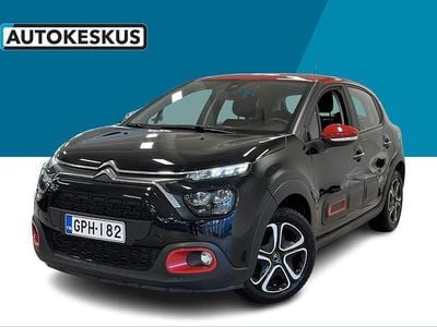 Musta Käytetty 2022 Citroën C3 PureTech Viistoperä | 13 990 € (Perustarjous)