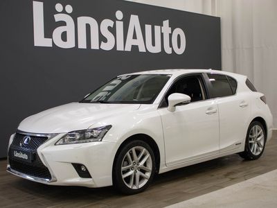 käytetty Lexus CT200h Hybrid A Luxury , - Nahkaverhoilu - Peruutuskamera - Helmiäisvalkoinen **** LänsiAuto Safe -sop