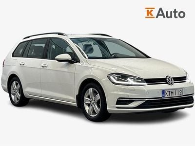 Käytetty VW Golf VII Comfortline 116 HP (85 kW) 2019 Valkoinen Farmari