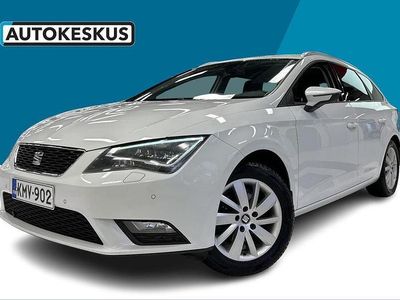 Valkoinen Käytetty 2015 Seat Leon ST Style Farmari | 13 590 € (Hieman kallis)