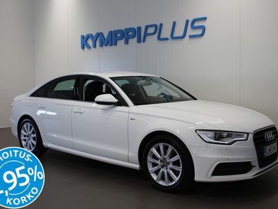 käytetty Audi A6 Sedan Business S-Line 2,0 TFSI 132 kW multitronic Start-Stop - RAHOITUSKORKO 2,95% - Sporttipenkit / Sähköluukku / Koukku / Xenon / Lämpöpaketti