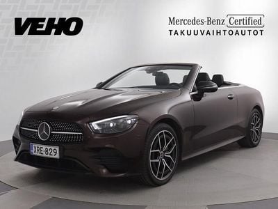 Punainen Käytetty 2023 Mercedes E300 AMG line Avoauto | 69 800 €