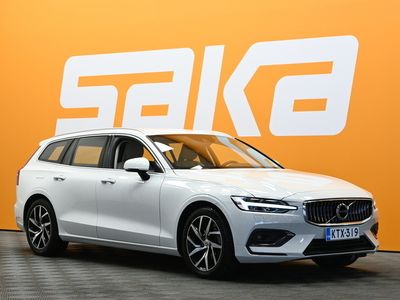 käytetty Volvo V60 B3 MHEV Business Inscription aut ** 1-Om Suomi-auto / Lisälämmitin / ACC / Nahat / Muisti / Kamera / VOC / Koukku **