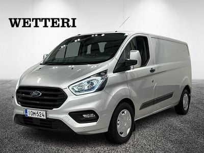 Harmaa Käytetty 2018 Ford Transit Custom Trend Van | 23 950 € (Hieman kallis)