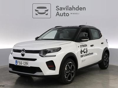 Valkoinen Uusi 2025 Citroën e-C3 Viistoperä | 27 900 €