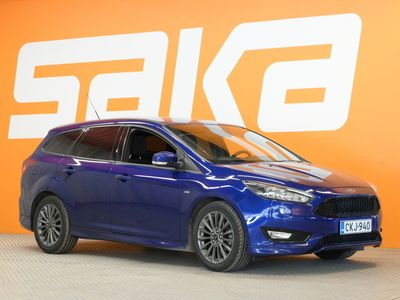 käytetty Ford Focus 1,0 EcoBoost 125 hv Start/Stop A6 ST-Line Wagon ** Suomi-auto / P. Tutka / Vakkari / Lämmittettävä tuulilasi **