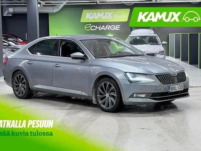 Käytetty Skoda Superb Business Line 204 HP (150 kW) 2019 Hopea / harmaa Sedan