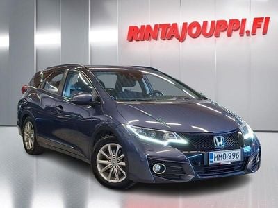 Käytetty Honda Civic 141 HP (103 kW) 2016 Sininen Farmari
