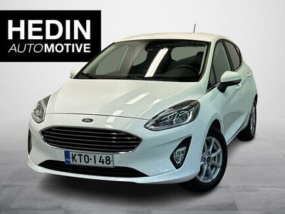 käytetty Ford Fiesta 1,0 EcoBoost 100hv M6 Titanium 5-ovinen - Lämmitettävä tuulilasi, lämmitettävä ratti, Moottorinlämmi