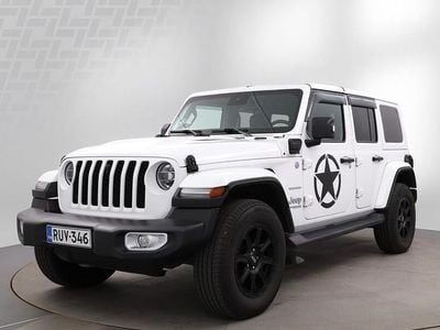 Valkoinen Käytetty 2021 Jeep Wrangler Sahara Katumaasturi | 49 900 €
