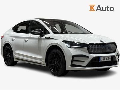 Käytetty Skoda Enyaq iV RS 219 kW (299 HP) 2023 Valkoinen Katumaasturi