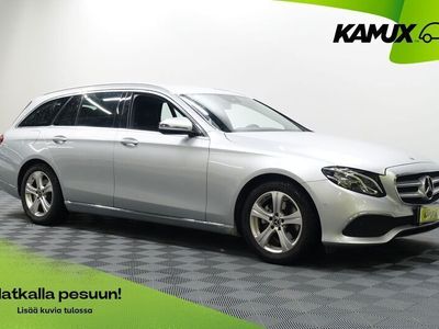 käytetty Mercedes E220 d T A Premium Business / Hieno! / Kaistavahti / Vetokoukku / PA-lämmitin / 360 tutkat / Navi