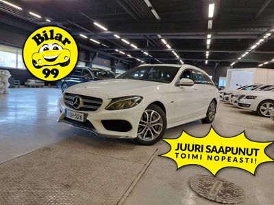 käytetty Mercedes C350e T A Premium Business AMG * Suomi-Auto / Burmester / Lisälämmitin / P.Kamera / Sporttinahat * - *OSTA NYT, MAKSA HEINÄKUUSSA!* -