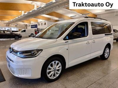Valkoinen Käytetty 2023 VW Caddy Maxi Life Business Tila-auto | 38 850 €