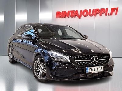 Käytetty Mercedes CLA200 Business 136 HP (100 kW) 2017 Musta Farmari